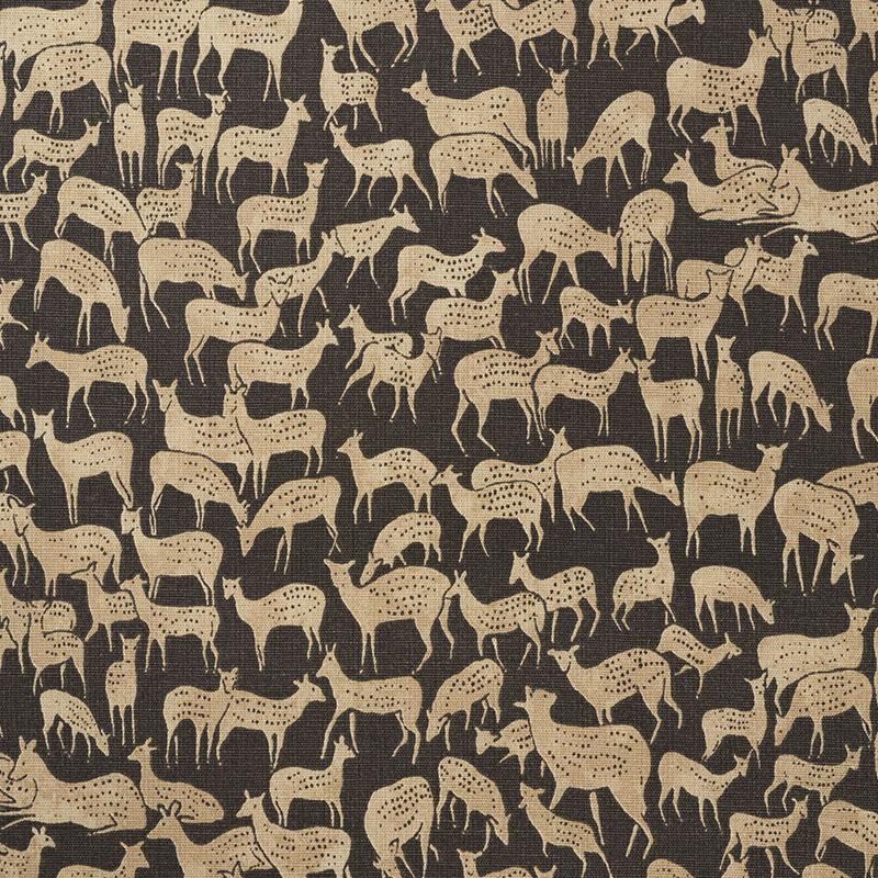 9x16KE Pillow in Fauna/Carbon