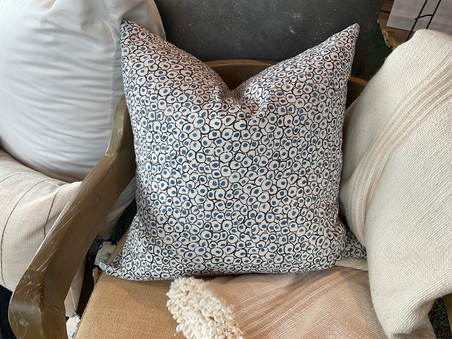 Dolly Pillow Blue