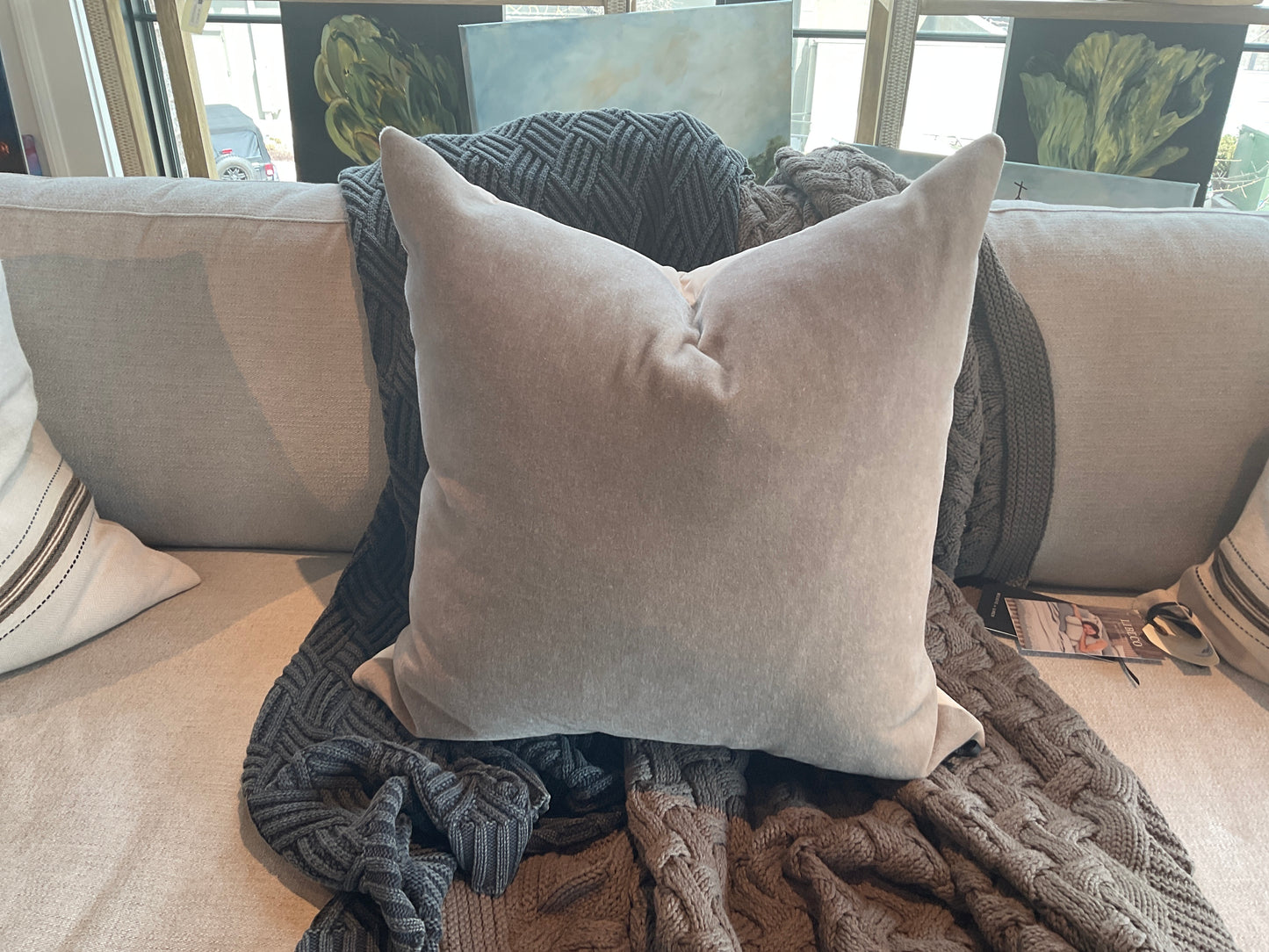 Mohair/Cashmere Pillow