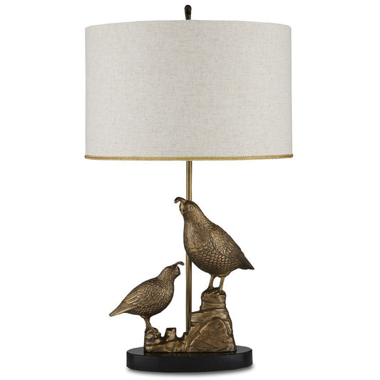 Codorniz Brass Table Lamp