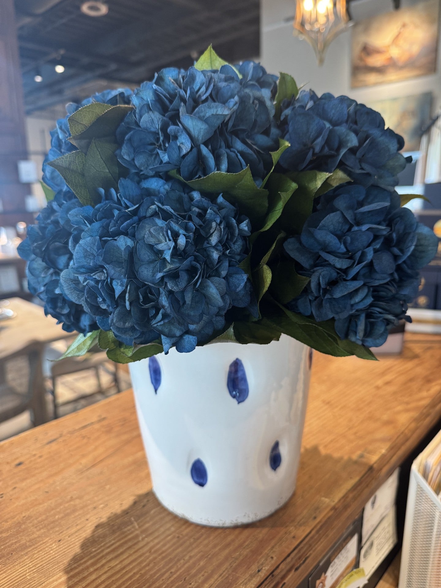 Deep Blue Hydrangea#11