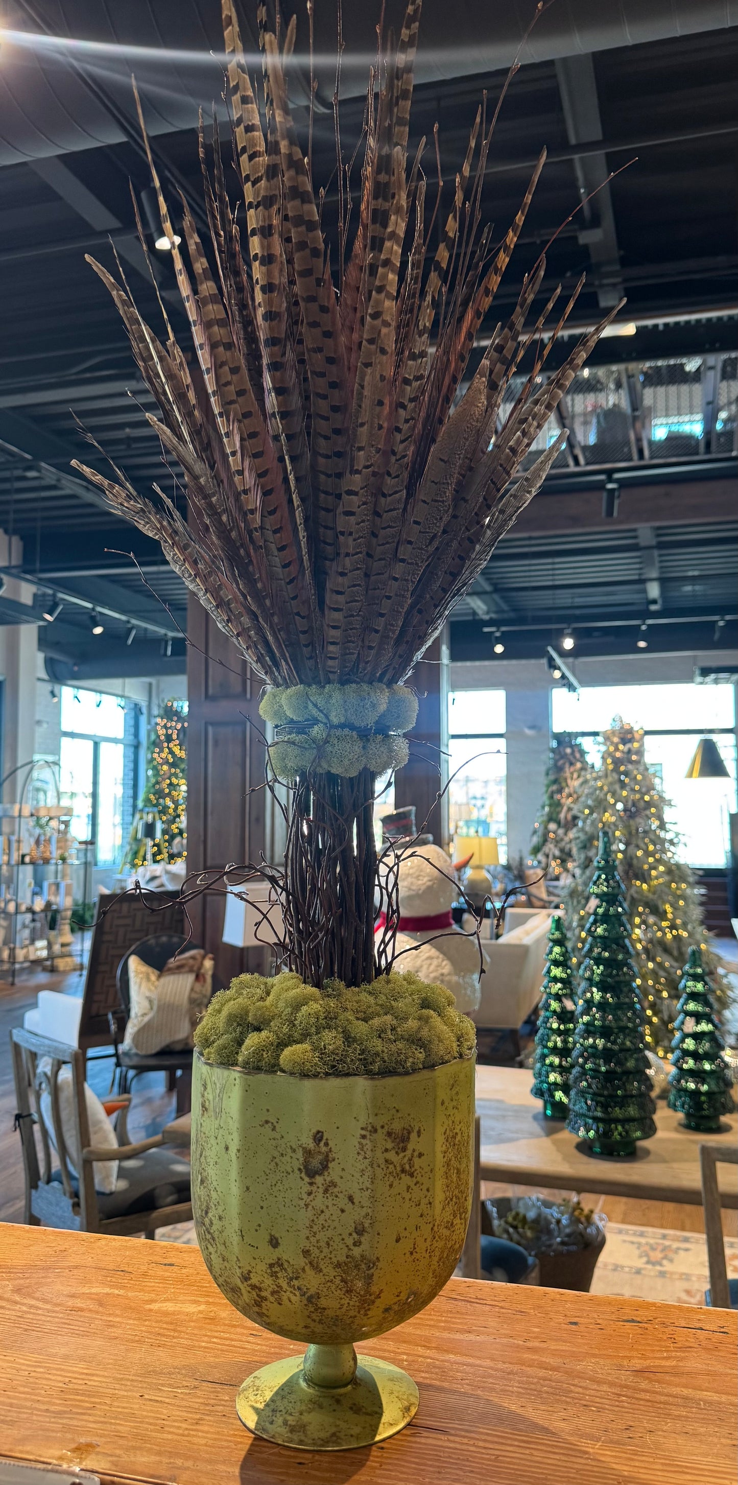 Feather Topiary