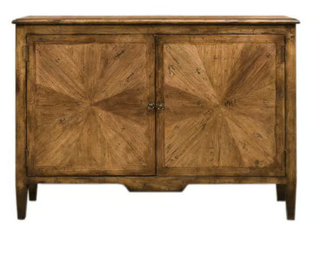 Transitional Pecan Cabinet