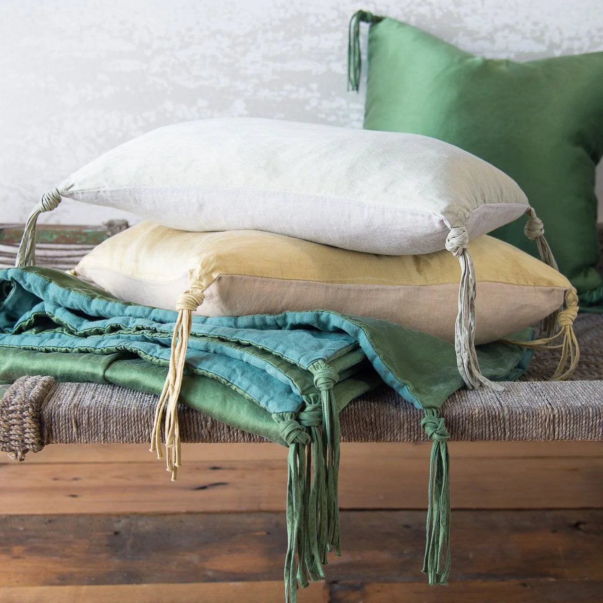 Taline Throw Pillow- 16x36, Moonlight