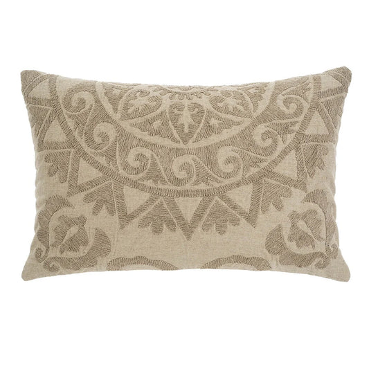 16x24 Linen Suzani Pillow