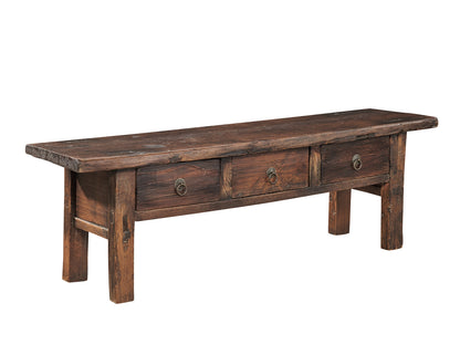 70063 Antique Coffee Bench