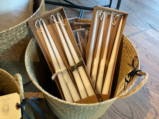 Candle White 14" Set of 2