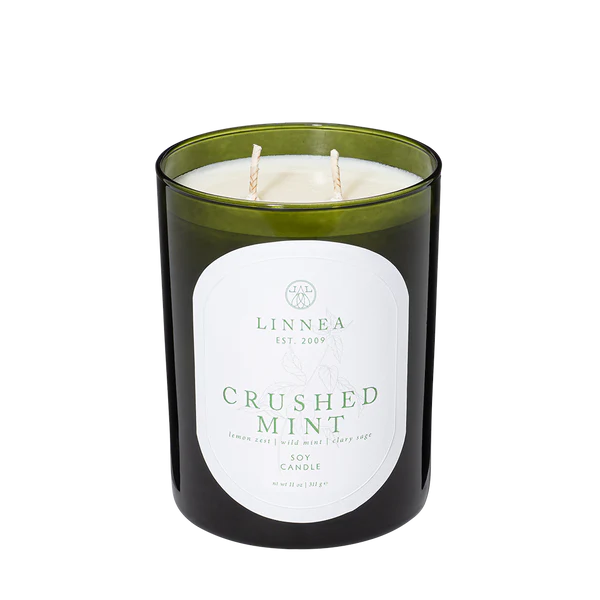 Crushed Mint 2 Wick Candle