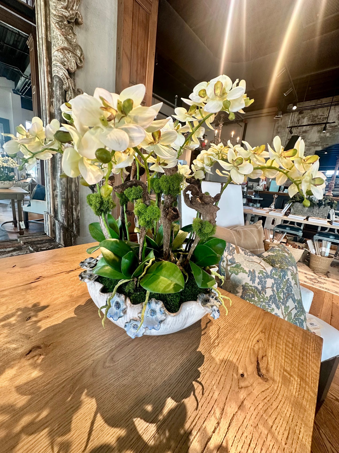 Sea Flower w/ Mini Green Orchids