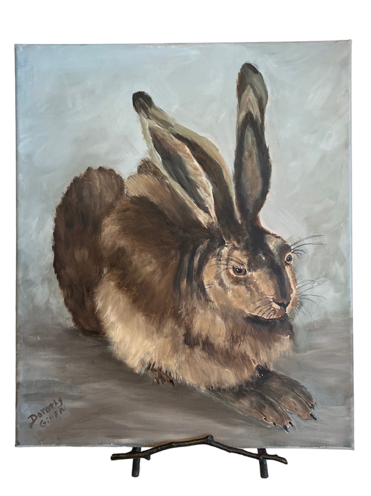 Jack Rabbit Painting 20x24" by Dorthy Gillen