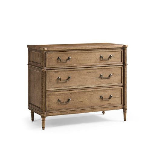 Kalpa Louis XVI Drawer Chest - Stripped Chestnut