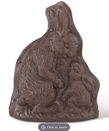 20437A Resin Chocolate Mold Mother & Baby Bunnie