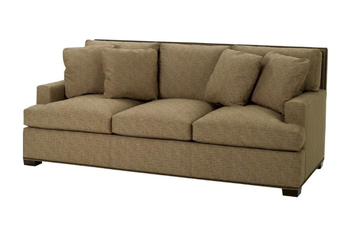 1928-90 Sofa w/ 2 over 2 cushions in COM fabric, add CDC standard