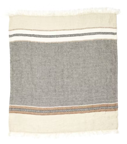 Beeswax Stripe Belgian Towel Fouta