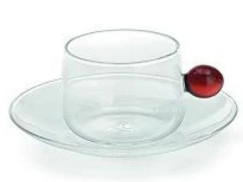 Cappuccino Cup & Saucer  Amber