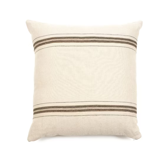 Vourkari Pillow Cover25x25Stripe
