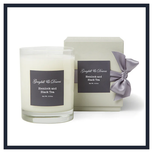 Hemlock & Black Tea Candle