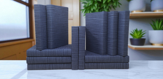 Linen Bound in Navy