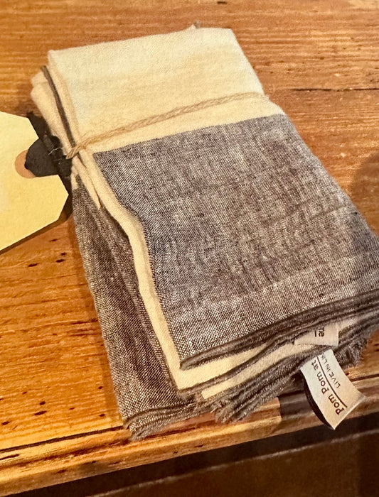 Napa Napkins Navy Set/4