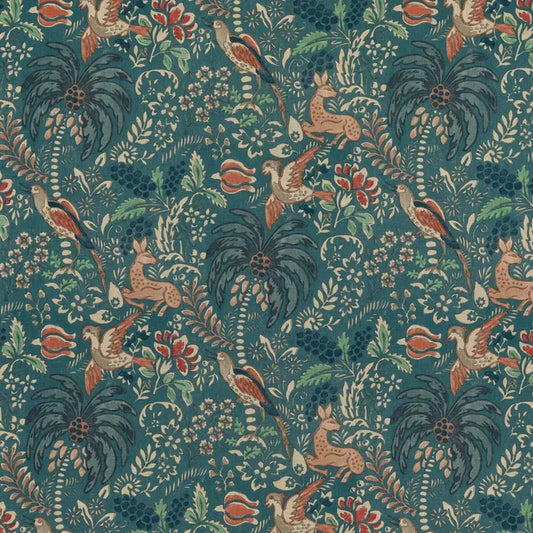 14x32 Knife Edge Pillow in Fantasia: Teal
