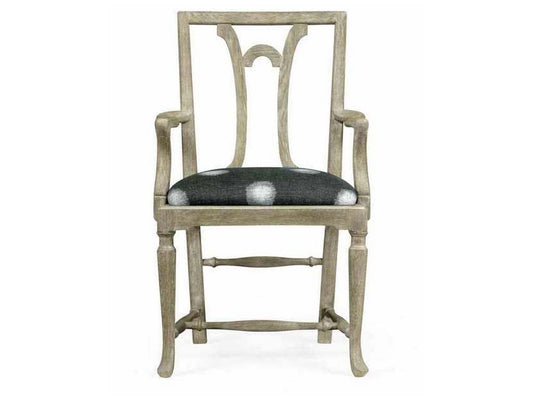 Grey Oak Arm Chair