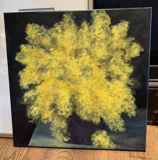 Moss in Vase Painting