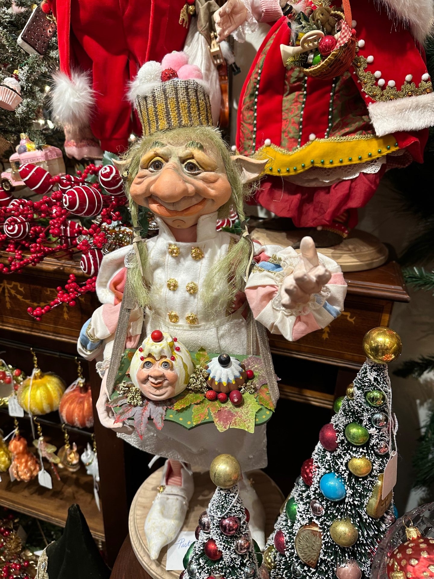 Pastry Chef Gnome Figure