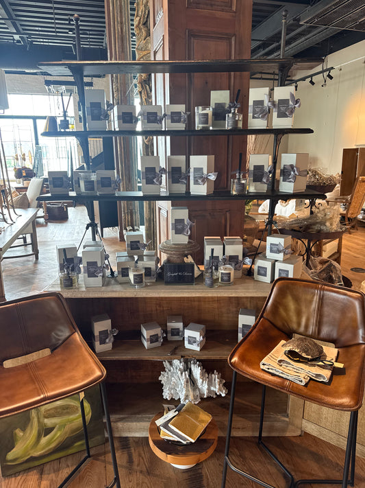 21663 Bleached Oak Display Cabi