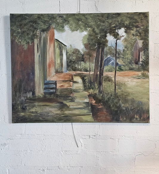 Blue Barn-Dorothy-24x30