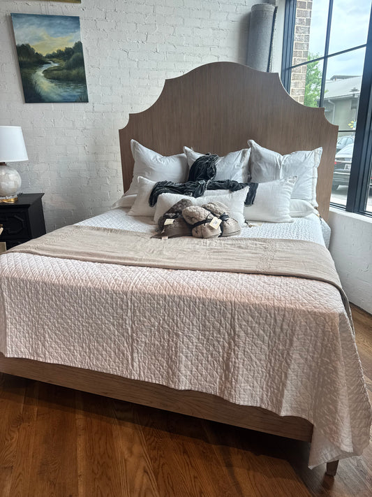 Princeton King Bed- Natural