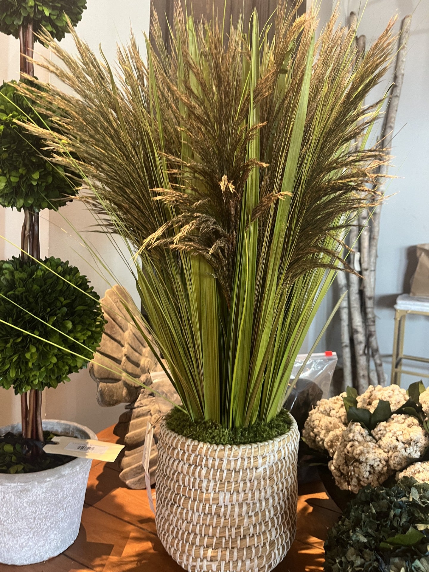 #1 Grass in Basket